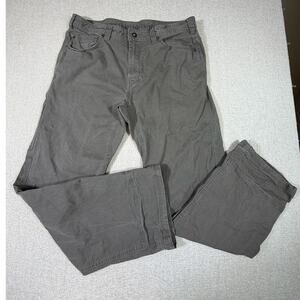 Prana Mens Green 38x32 Bronson 5 Pocket Straight Leg Pants Performance Outdoor